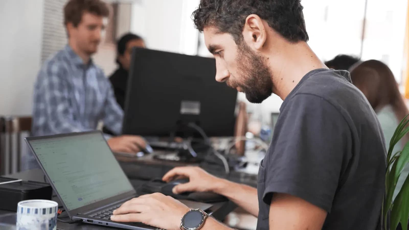 Les bureaux de l'agence Scroll